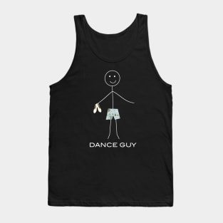 Funny Mens Dance Ballet Design Tank Top